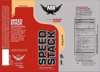 ABB Performance Speed Stack Peach Mango - supplement