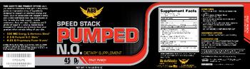 ABB Performance Speed Stack Pumped N.O. Fruit Punch - supplement