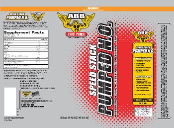 ABB Speed Stack Pumped N.O. Fruit Punch - 