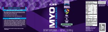 Abbott EAS Myoplex MYO Whey Isolate Chocolate Mint - supplement