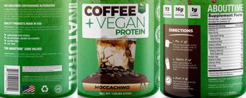 About Time Coffee & Vegan Protein Moccachino - supplement