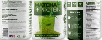 About Time Matcha & Protein Matcha Green Tea - supplement