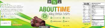 About Time Whey Protein Isolate Chocolate - 