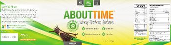 About Time Whey Protein Isolate Vanilla - 