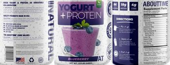 About Time Yogurt & Protein Blueberry - supplement