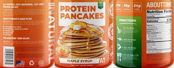 AboutTime Protein Pancakes Maple Syrup - supplement