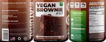 AboutTime Vegan Brownie Mix Chocolate Fudge - supplement