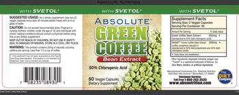 Absolute Nutrition Absolute Green Coffee Bean Extract - supplement