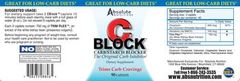 Absolute Nutrition CBlock - supplement