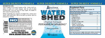Absolute Nutrition Water Shed - supplement