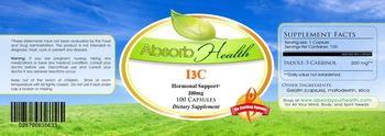 Absorb Health I3C 200 mg - supplement