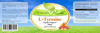 Absorb Health L-Tyrosine 500 mg - supplement