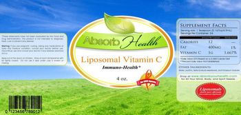 Absorb Health Liposomal Vitamin C - supplement