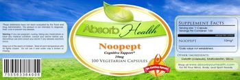 Absorb Health Noopept 10 mg - supplement