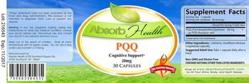 Absorb Health PQQ 20 mg - supplement