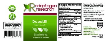 Adaptogen Research DopaLift - supplement