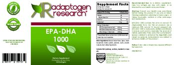 Adaptogen Research EPA-DHA 1000 - supplement