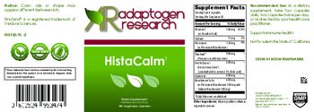 Adaptogen Research HistaCalm - supplement