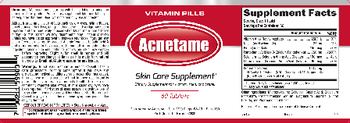 Addrena Acnetame - skin care supplement