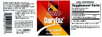 Advanced Formula DairyEnz - enzyme supplement