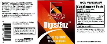 Advanced Formula DigestEnz - enzyme supplement