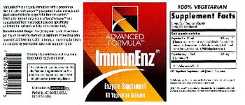 Advanced Formula ImmuneEnz - enzyme supplement