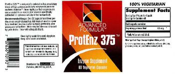 Advanced Formula ProtEnz 375 - enzyme supplement