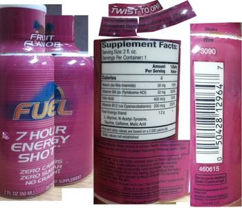 Advanced Healthcare Distributors Fuel 7 Hour Energy Shot Fruit Flavor - supplement