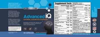 Advanced IQ Advanced IQ - supplement