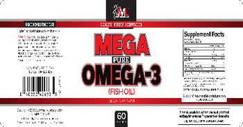 Advanced Molecular Labs Mega Pure Omega-3 - supplement