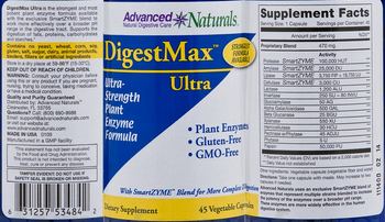 Advanced Naturals DigestMax Ultra - supplement