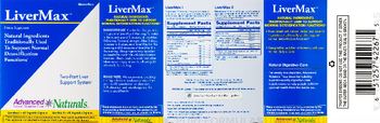 Advanced Naturals LiverMax LiverMax I - supplement