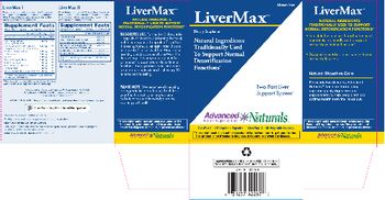 Advanced Naturals LiverMax LiverMax I - supplement