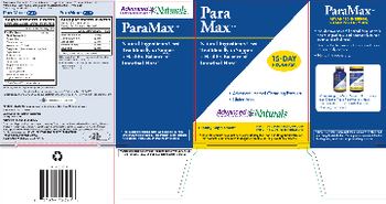 Advanced Naturals ParaMax ParaMax Part 1 - supplement