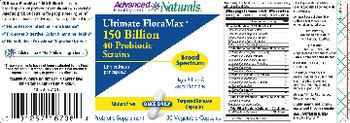 Advanced Naturals Ultimate FloraMax 150 Billion - probiotic supplement