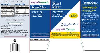 Advanced Naturals YeastMax YeastMax Part 1 - supplement