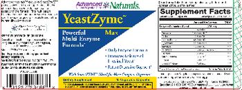 Advanced Naturals YeastZyme - supplement