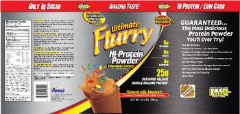 Advanced Nutrient Science Ultimate Flurry Chocolate Lovers - 