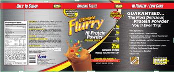 Advanced Nutrient Science Ultimate Flurry Chocolate Lovers - 
