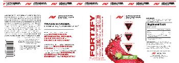 Advanced Nutrition Systems Fortify Creatine Cherry Limeade - supplement