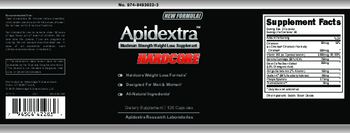 Advantage Nutraceuticals Apidextra Hardcore - supplement