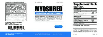 Advantage Nutraceuticals Myoshred - supplement