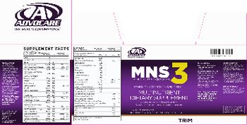 AdvoCare MNS 3 - multinutrient supplement