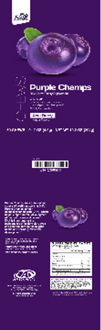 AdvoCare Purple Champs Acai Berry - dha chew supplement