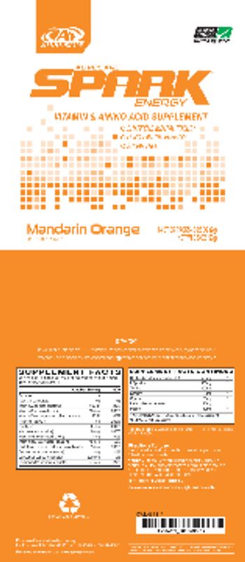 AdvoCare Spark Energy Mandarin Orange - vitamin amino acid supplement