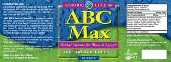 Aerobic Life ABC Max - supplement