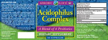 Aerobic Life Acidophilus Complex - supplement