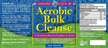 Aerobic Life Aerobic Bulk Cleanse - fiber supplement colon cleanse
