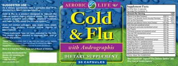 Aerobic Life Cold & Flu With Andrographis - supplement