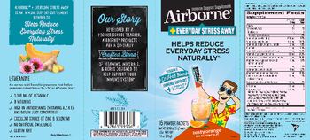 Airborne Airborne + Everyday Stress Away Zesty Orange - immune support supplement